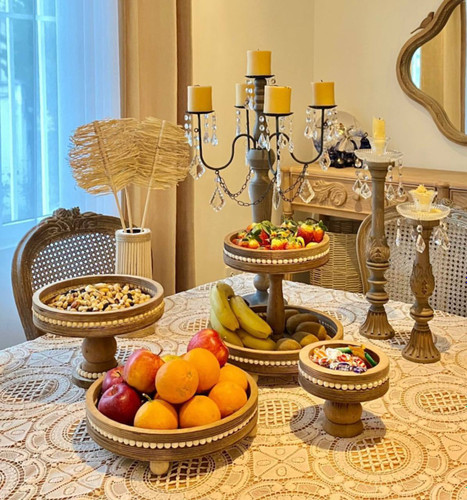 سرویس پذیرایی چوبی 4تیکه