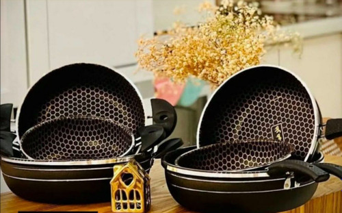 تابه گرانیتی سه عددی تک دسته دو دسته